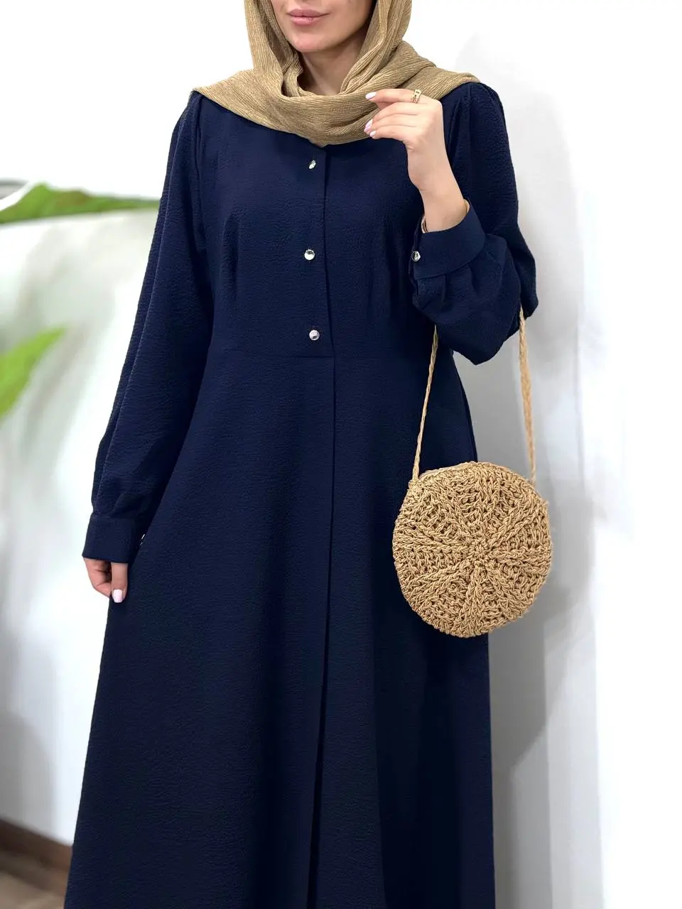 پیراهن مانتویی بلند آیسو فرانک